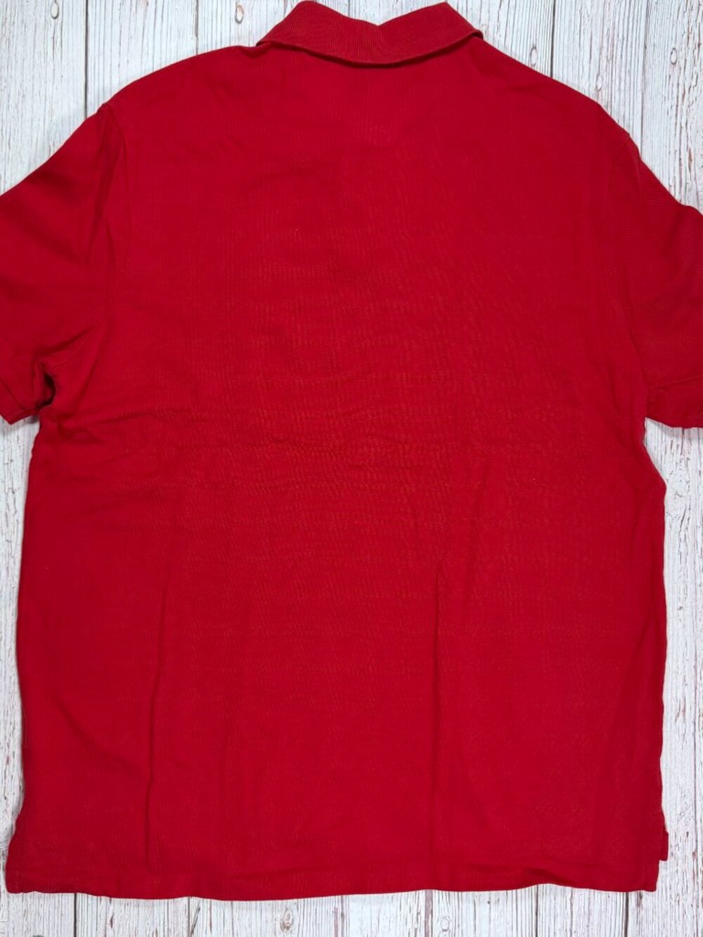 Polo Ralph Lauren Red Classic Fit Short Sleeve Polo Shirt - Picture 3 of 8
